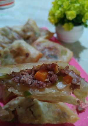 Foto resep Martabak telor daging
