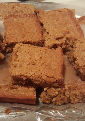 A picture of Zen's blondies.