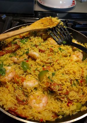 A picture of Fake Paella.