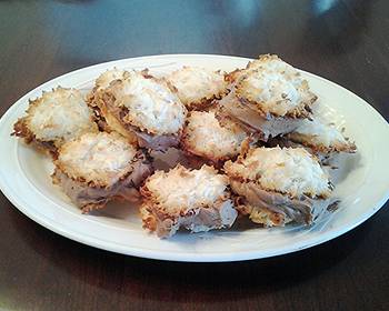 Ultimate, Prepare Coconut Macaroon Chocolate Cream filled Sandwich Cookies Delicious Perfect