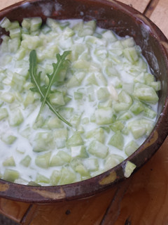 A picture of Cucumber Salad.