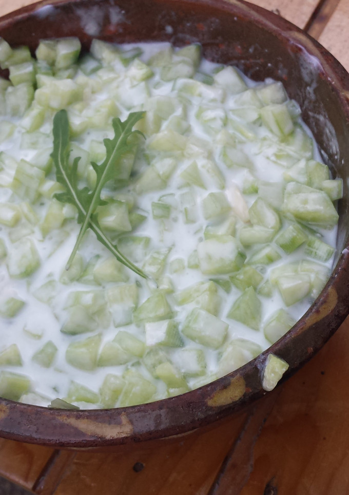 A picture of Cucumber Salad.