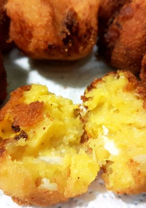 Una foto de Croquetas de calabaza
