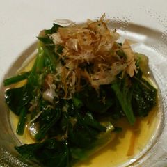 A picture of Simple and Delicious Spinach Side Dish.