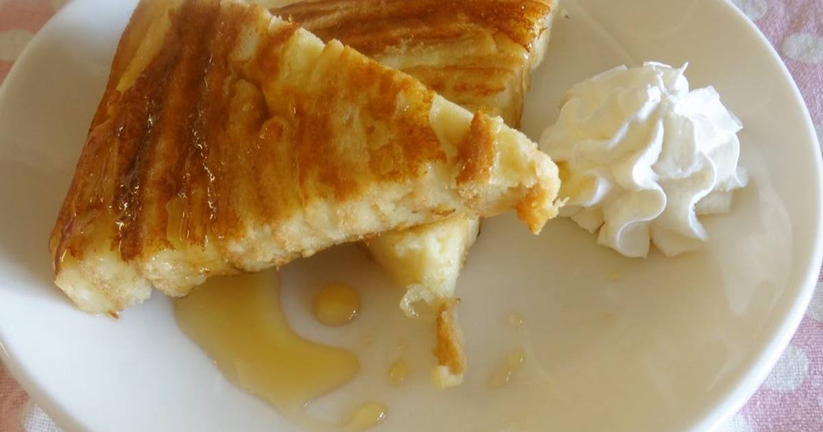 Round French Toast Made with Bread Crust Recipe by cookpad.japan Cookpad