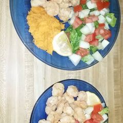 A picture of Simple fried shrimp.