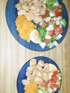 A picture of Simple fried shrimp.
