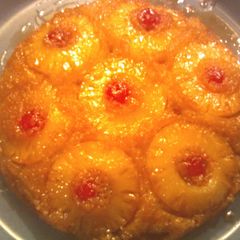 A picture of Cast-Iron Pineapple Upside-down Cake.