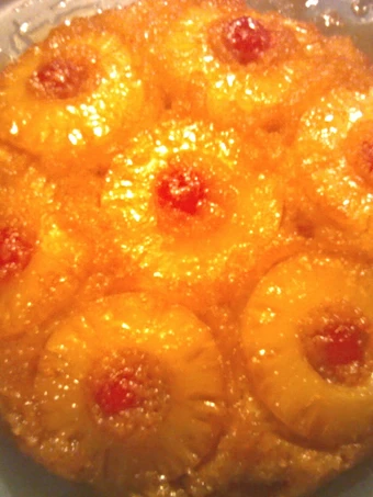 Easy Steps to Make Cast-Iron Pineapple Upside-down Cake which Delicious