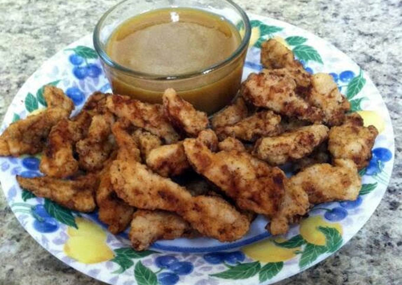 Chicken Dippers with Honey Mustard Sauce