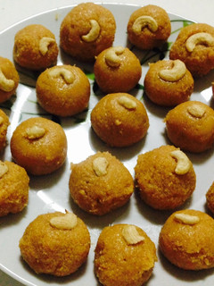 A picture of Kaju Peda - Indian Sweet.