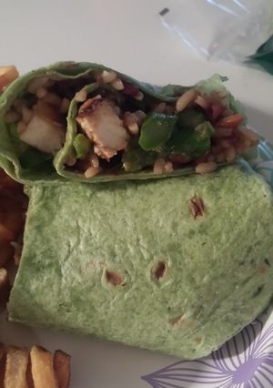 A picture of Karls Klipper Inspired Cajun Wraps.