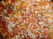 A picture of chili dog
