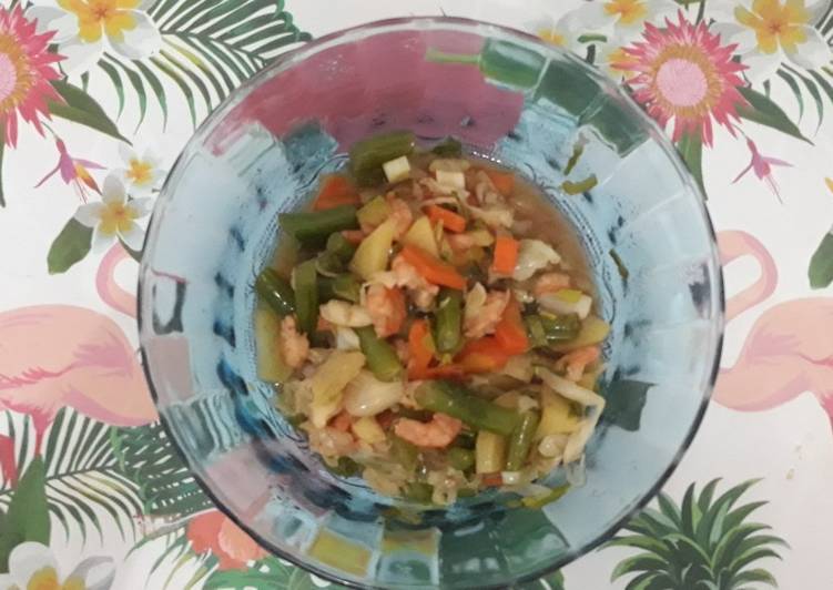 Resep Capcay Udang Tumis Lezat