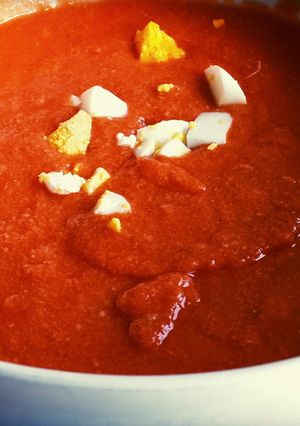 A picture of Andalusian Salmorejo.