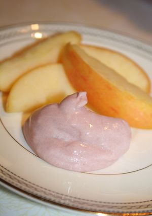 A picture of Cranberry Fluff Fruit Dip.