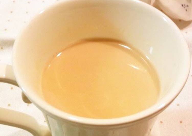 Recipe of Super Quick Homemade Microwaved Rich Royal Milk Tea