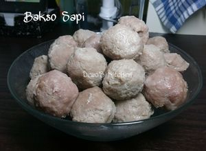 Foto resep Bakso Daging Sapi dg Baking Powder