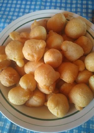 Una foto de Buñuelos de limón