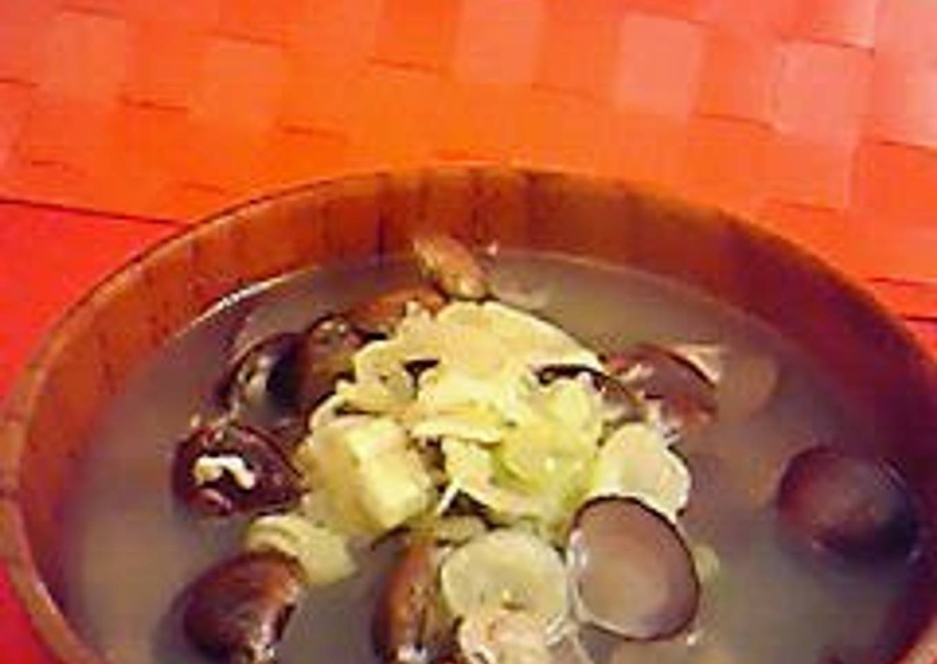 Very funny! How to make miso mussel soup