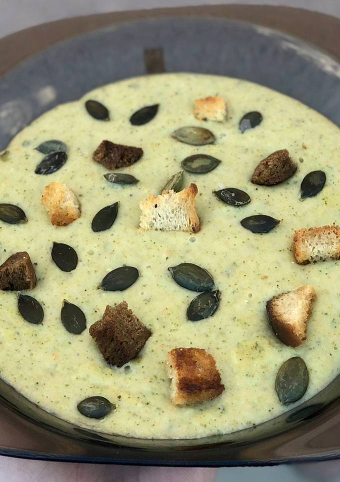 Суп-пюре з броколі🥦