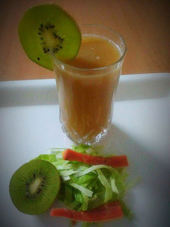 A picture of Fruits Veggies Mocktail.