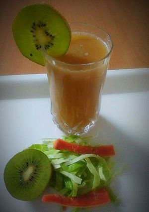 A picture of Fruits Veggies Mocktail.