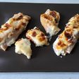 Canelones de atún en escabeche