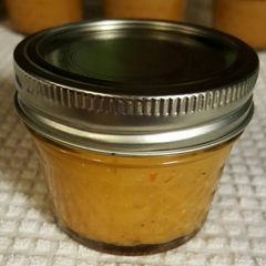Roasted Habanero Passion Fruit Hot Sauce A picture of Roasted Habanero Passion Fruit Hot Sauce.