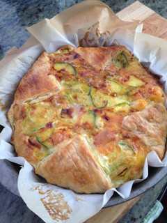 A picture of Savory Cake- Torta Salata.