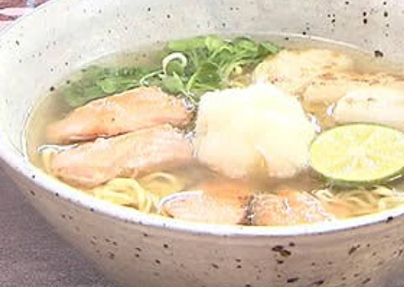 Autumn Salmon Sudachi Ramen