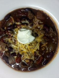 A picture of Easy Chili.