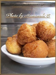 A picture of Pancake Mix Fried Doughnuts.