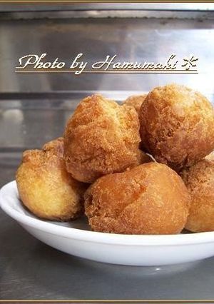 A picture of Pancake Mix Fried Doughnuts.