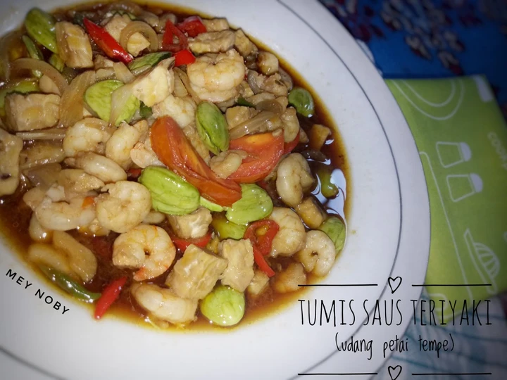 Langkah Gampang Menyiapkan Resep Tumis saus teriyaki (udang petai tempe) yang Bisa Manjain Lidah Anti Ribet, Bikin Ngiler