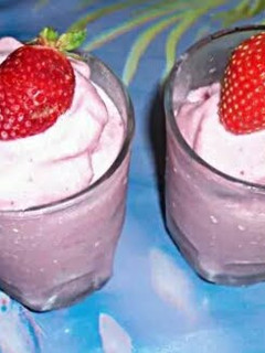 A picture of Strawberry smoothie..