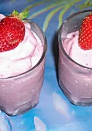 A picture of Strawberry smoothie..