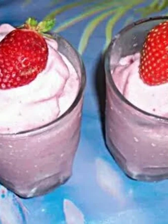 Recipe Strawberry smoothie. the So Delicious So Delicious