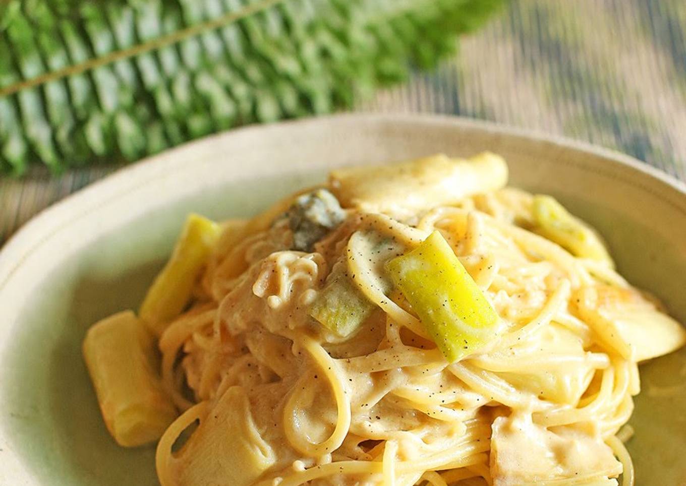 Easy Creamy Pasta with Soy Milk