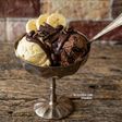 Gelato Crema di Banana e Cioccolato Fondente