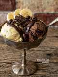 Gelato Crema di Banana e Cioccolato Fondente