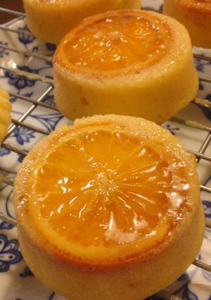 A picture of Orange Cake for Father's Day.