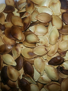 A picture of Roasted Pumpkin Seeds.