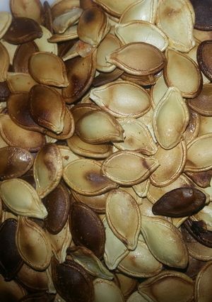 A picture of Roasted Pumpkin Seeds.