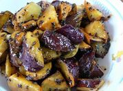 A picture of fried sweet potato