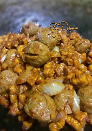 Foto resep Tempe Bakso Kecapin