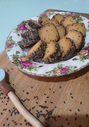 Foto resep Kukis wijen hitam