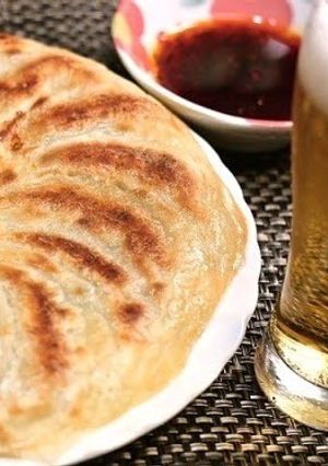 A picture of How to Cook Gyoza Dumplings with "Wings".