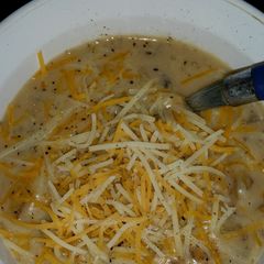 A picture of Perfect Potato Soup for crockpot.