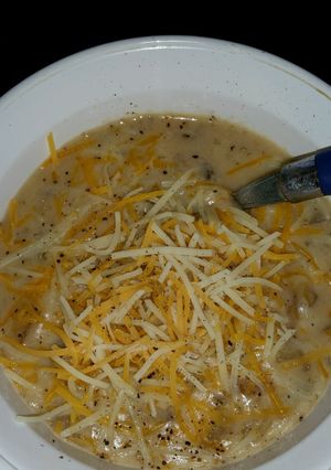 A picture of Perfect Potato Soup for crockpot.